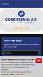 Mobile Screenshot of gorrissen-el.dk